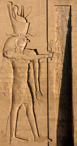 Horus, 1st pylon, Temple of Edfu