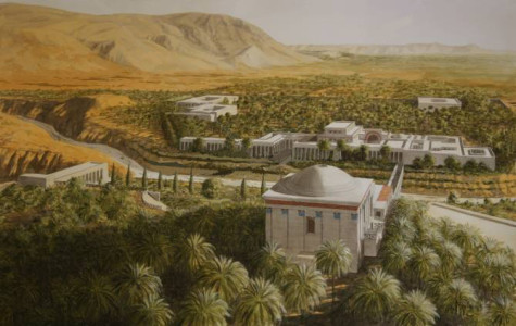 Herod’s Winter Palace Jericho, image by Archaeology Illustrated