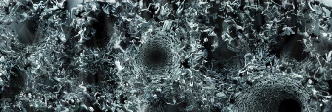 “Tehom,” contemporary artist Angelo Musco’s interpretation of the primeval abyss